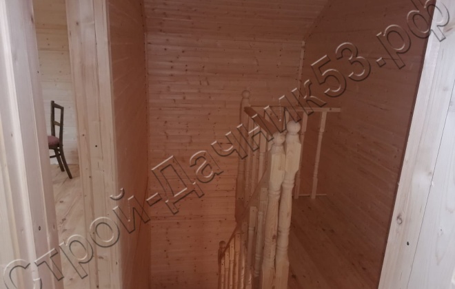 4 Каркасно-щитовой дом  Д-9, 7х7м, 89  М², Московская область, Ногинский район, СНТ Горьковское болото. (4)